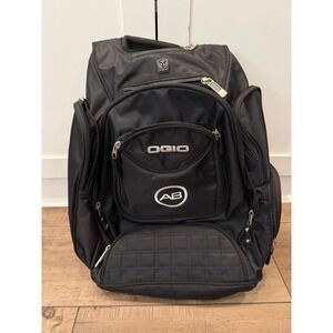 OGIO Tech Specs Backpack Black Laptop Sleeve Audio Pocket Organizer Travel Bag